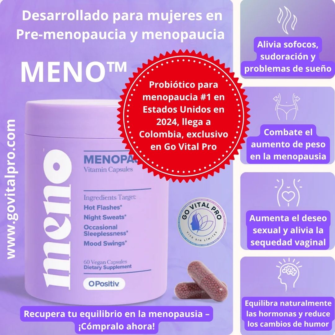 Recupera tu bienestar en la menopausia con MENO™
