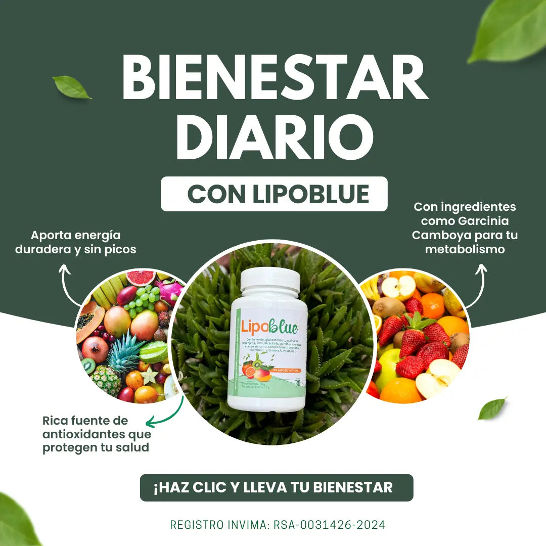 Lipoblue™: Tu aliado para una digestión perfecta👌
