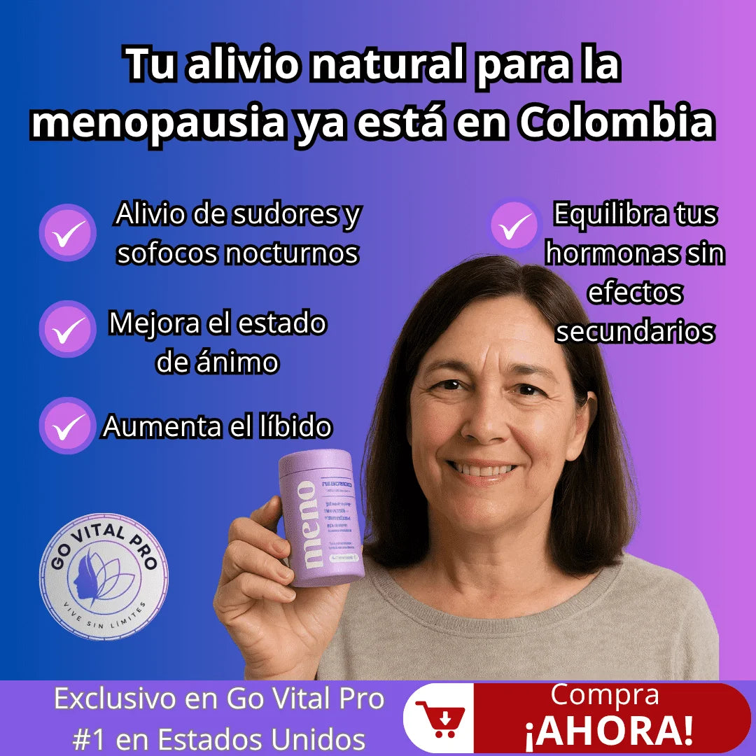 Recupera tu bienestar en la menopausia con MENO™