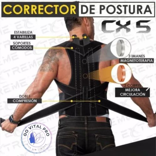 CORRECTOR DE POSTURA PREMIUM CX5 ™