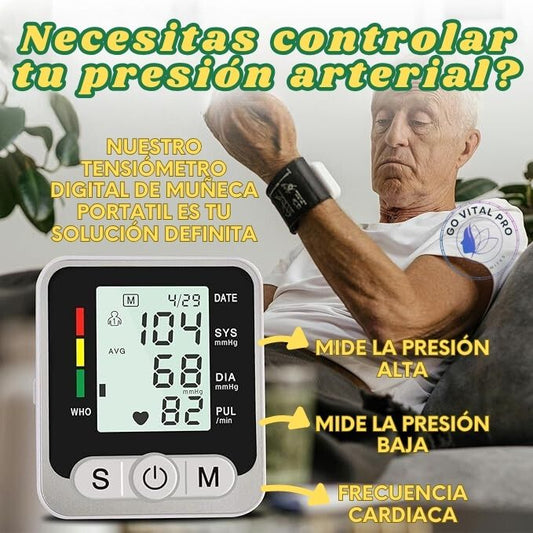 🩺 Tensiómetro Digital Portátil: Controla Tu Salud con Precisión y Tranquilidad