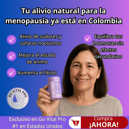 Recupera tu bienestar en la menopausia con MENO™